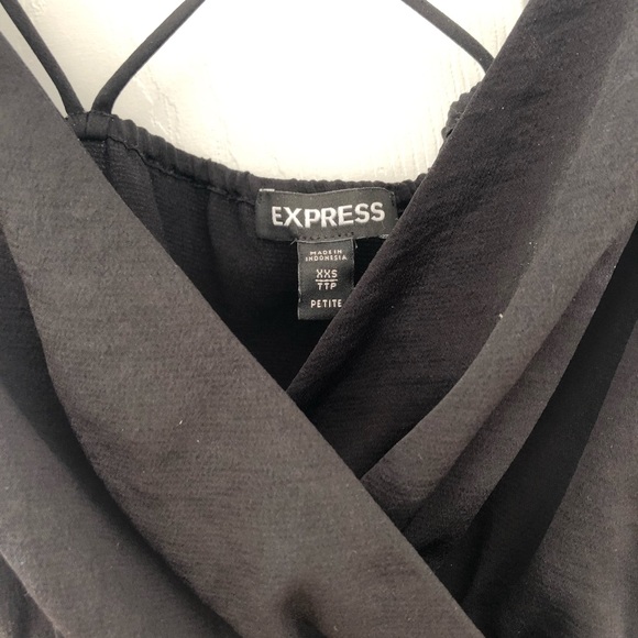 Express black tank top size xxs petite. - Picture 2 of 5